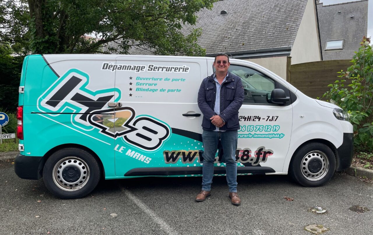 Jean-Charles Canat, votre serrurier H48 Serrurerie Le Mans.